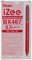 Pentel Penna Sfera a Scatto i Zee, Rosso, 0.7 mm, conf. da 12 pz