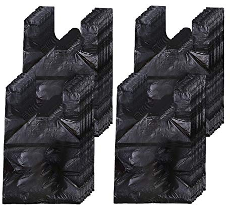 Hipruict Sanitary Napkin Disposal Bags, 400 PCS Personal Disposal Bags for Women Trash Bags with Handle for Feminine Hygiene Product - Black