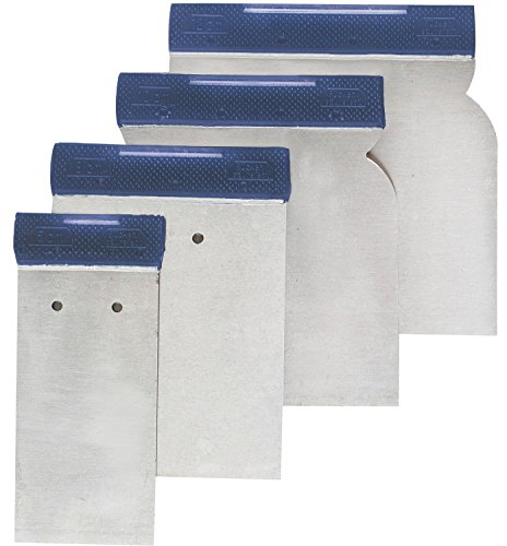 Flächenspachtel (Japanspachtel) aus Bandstahl mit Griffleiste Breite 50 mm