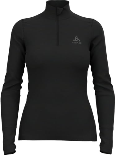 Odlo Femme T-shirt à manches longues avec fermeture éclair MERINO 200