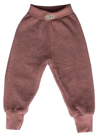 Lilano, Baby Hose Wollfrottee Plüsch, 100% Bio Wolle (kbT)