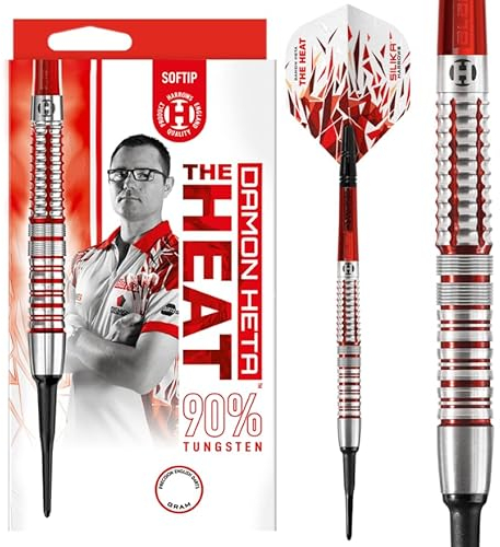 Harrows Damon Heta V2 90% Softdarts 18 Gramm