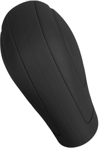 AUTOZOCO Funda Pomo Cambios Marcha Coche Antideslizante Negro, Cubierta de Perilla de palanca de Marchas, protector pomo adherente, Funda palanca cambios, Compatible con VW y Skoda, Negro, 6 Marchas