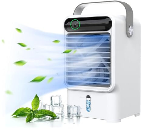 Mini Climatizzatore Portatile USB 3 in 1 Ventilatore Ad Aria Fredda Durevole Di Alta Qualità Rinfrescatore Portatile Per Il Dormitorio Domestico Dell'Ufficio Ecc