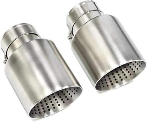 Endrohr Für VW GTI MK7 Für G&olf 7 Düse Schalldämpfer Spitze Auto Endrohre Auto Auspuff Spitze System Rohr Universal Auspuff Spitze(ID60MMOD101MM)