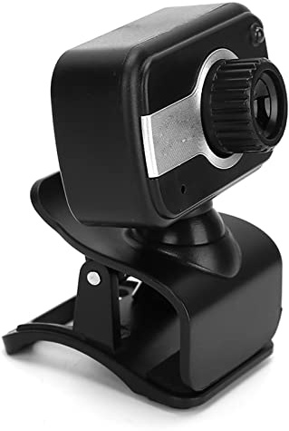 ciciglow USB-Kamera, 0,3 MP, Integriertes Mikrofon, USB-Schnittstelle, Webkamera, Online-Chat für Videokonferenzen