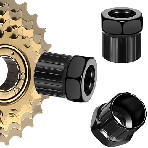 LPZMPZ 2 Stück Zahnkranzabzieher Ritzelabzieher Fahrrad Kassette Werkzeug | kassettenabzieher, Reparaturwerkzeug zum Entfernen von Fahrrädern, Werkzeug zum Entfernen von Kassetten & Ritzel (schwarz)