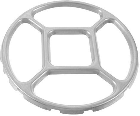 Garneck Soporte para Estufa De Gas Anillo para Wok Rejilla para Ollas Aleación Plateada Resistente Distribución Uniforme Calor Cocina Gas Accesorio para Ollas Pequeñas y Wok