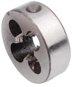Rundes Gewindeschneideisen, Metallgewindewerkzeug HSS-Rechtsgewindeschneideisen, M1 bis M13 metrisches Gewindeschneideisen, Gewindeschneid-Reparaturwerkzeug(M10x1.25)