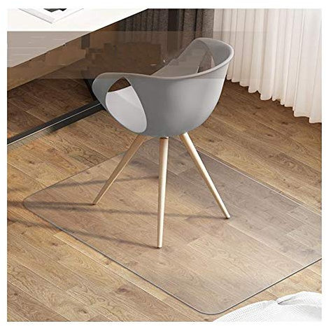 WXQTM Sottopiatto Protezione Pavimento Tappeto Personalizzabile PVC Antiscivolo Impermeabile Facile da Pulire Ufficio Sala Espositiva, Taglie Multiple (1.6mm,80x150cm)