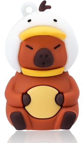leizhan Clé USB 32Go USB Flash Drive Clé de Mémoire USB Clé de Mémoire au Design Mignon de Capybara Convient aux Enfants Etudiants Graduation Cadeau Souvenir - Capybara