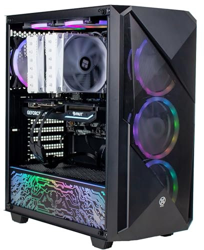 XUM Legend Gaming PC: Intel Core i9-14900F, RTX 5080 16GB, 32GB DDR4 RAM, 1TB NVMe SSD, 850W PSU, 80+ Bronze, aRGB, WiFi 5, VR Ready, Windows 11 Home – High-End Performance Gaming Computer