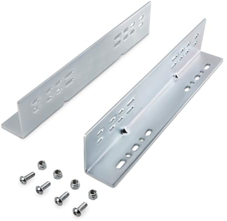 1 Paire Équerre de Montage KW250H76 406 mm (16) pour Montage sur Panneau ou Sol des JUNKER Extensions Totales Charge