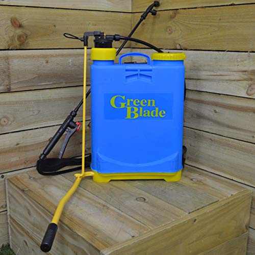 20 Litre Garden Knapsack Backpack Pressure Sprayer Weed Killer Fertiliser Chemical