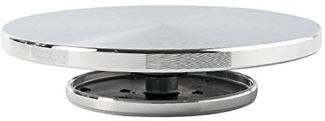 Sharplace Tour de Poterie, Support Pivotant à 360 °, Plateau Tournant, Plateau Tournant en Argile Métallique, Outil de Sculpture Tournette de Potier, 16cm