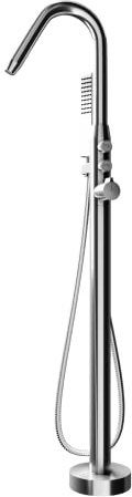 Standarmatur freistehende Wannenarmatur NT7752 - Farbe wählbar, Farbe:Chrom