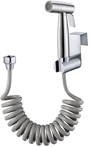 Bidet Portatile Kit Doccetta -Spruzzatore bidet per WC con doppia modalità,Bidet Acciaio Inossidabile Doccetta per Bidet Tubo Doccia 3,1m e Supporto Doccetta