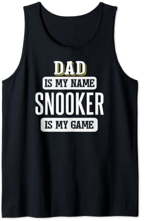 Lustiges Snooker-Geschenk für Vatertag Tank Top