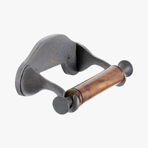 Assorted Collections Porte-Papier Hygiénique Mural en Fonte, Porte-Papier Hygiénique en Relief Con Accessori Inclus portarotolo autoadesivo portarotolo Carta igienica autoportante