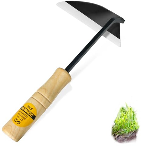 Viganoc Japanese Hand Hoes - Premium Quality Hand Weeding Hoe for Quick Work