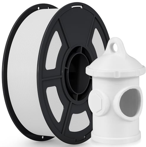 iSANMATE ASA Filament 1.75mm, Premium Anti-UV Wetterbeständiges 3D Drucker Filament für Outdoor, Maßgenauigkeit +/- 0.02mm, 1KG/Spule 3D Druck Filament für 3D Drucker, Weiß