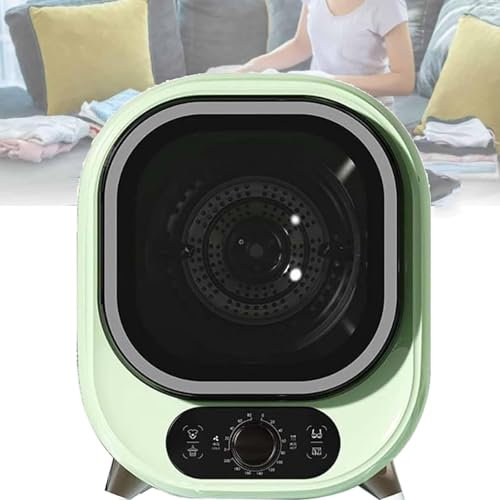 Secadora, Mini Secadora con Ventilación, Secadora De Mesa Portátil, Secadora De Condensador Independiente, Secadora De Tela Eléctrica Portátil, Capacidad De Carga De 0,8 Kg,B-110V