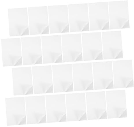 HONMEET 100blätter Selbstklebendes Beschreibbares Papier Hochwertige Bedruckbare Etiketten Für Tintenstrahldrucker Für Bastelprojekte Und Preisetiketten