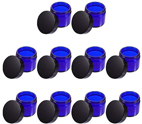 NUOBESTY Lot De 10 Pots À Bougies En Verre Pour Bougies Parfumées Boîtes De Rangement Pour Décoration Intérieure