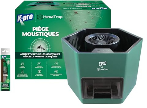 K.PRO Piège électrique à moustiques et moustiques Tigres