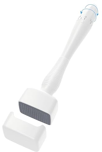 Adjustable Microneedling Derma Stamp - 140 Titanium Pins. Professional Microneedling Stamp for Face, Body, Hair & Beard Growth. 0-3mm Adjustable, Best Derma Roller Alternative for Skin Care