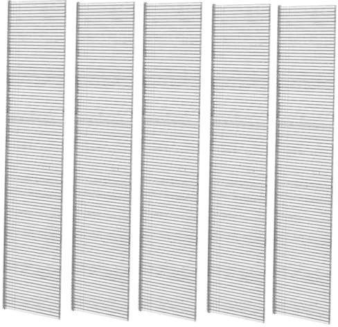 VILLCASE 5000Pièces Clous pour Cloueuse Pneumatique pour Menuiserie et Rénovation Clou Droit Durable pour Projets de Bricolage