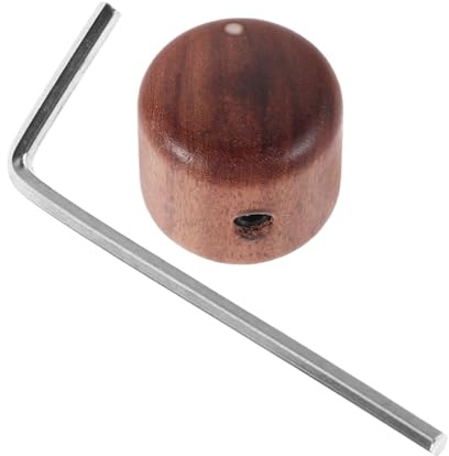 HAMPPLIES Holz-gitarrenknopf Für Lautstärkeregler Und Klangregler Ersatz Für Gitarren-lautstärkeregler Gitarren-klangregler Passend Für Elektrische Und Akustische Gitarren Musikinstrument-re