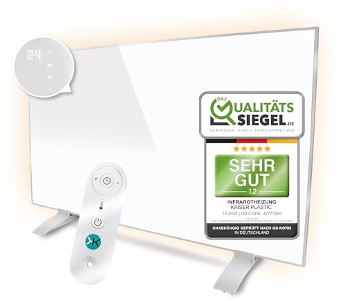 KAISER plastic® Schimmel Ex 450W – Infrarot Schimmel-Stop Paneel ohne Chemie – Schimmelentferner für Wand & Bad – Alternative zu Schimmelspray
