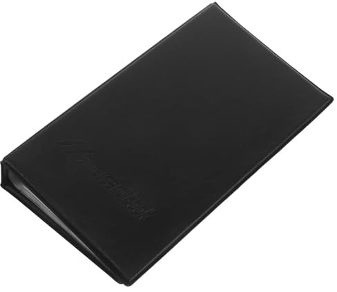 Artibetter Organiseur Porte-cartes de Visite Professionnel en Pu Résistant, Classeur Livre à 160 Cartes, Étanche et Anti-poussière, Carnet de Rangement Léger pour Bureau et Déplacements
