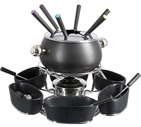 5five - set de fondue con plato giratorio