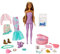 Barbie GXV93 - Color Reveal Fantasy Fashion Meerjungfrau Puppe & Haustier, mit Aufkleber und 25 Überraschungen, Spielzeug für Kinder ab 3 Jahren