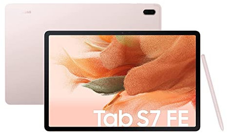 Touchscreen-Tablet - SAMSUNG Galaxy Tab S7 FE - 12.4 - Android 11 - 4 GB RAM - 64 GB Speicher + S Pen - Pink - WiFi