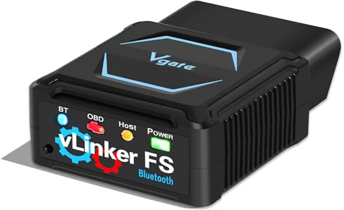 Vgate vLinker FS Bluetooth OBD2 Diagnostic Scan Tool, OBDII Car Code Reader for iOS, Android & Windows