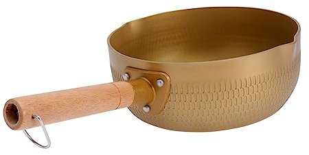 Anneome Casserole à Lait Style Japonais Sans Couvercle Antiadhésive Récipient De Cuisson Facile à Nettoyer Compatible Divers Feux