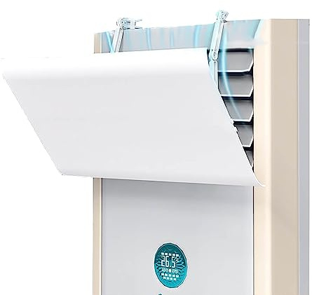 MKYOKO Mobile Klimaanlage, Windabweiser, Klimaanlage Split, Air Conditioner Wind Deflector, Windschutzscheibe, Hilft Wind Abzulenken und zu Lenken, Verhindert Kondensation (Size : 50cm/19inch)