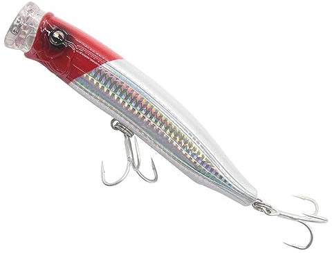15CM Kunststoff-Popper-Topwater-Köder mit Widerhaken. Schwimmender Angelköder zum Fangen aggressiver oder Wilder Fische(SM005)