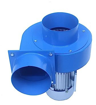 Moteur d'air centrifuge, ventilateur de sol, 120w petit ventilateur centrifuge puissant à aspiration de fumée chaude à plusieurs ailes, résistant aux très hautes températures pour la maison, les ateli