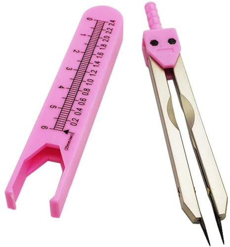 Strumento di Misurazione del Calibro Divisore del Calibro con Righello Righello Righello Medico Elettrocardiografi di Misurazione per Medico Infermiere