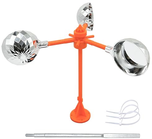 eyijklzo Birds Reflect Deterrent Visual Bird Scarer Deterrent Devices Outdoor Bird Control Repellent for Seagull Pigeon Woodpeckers Devices to Keep Birds Away from Your House Farm Boat