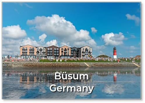 Büsum Wattenmeer Kühlschrankmagnet
