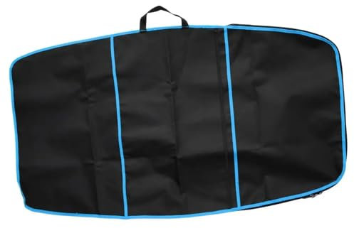 SRKATI sup Tasche Surf-Bodyboard-Tasche, Bodyboard-Abdeckung mit Reißverschluss-Fronttasche Surfboard Deck Bag(Blue)