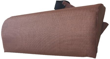 YNPQTDS 37 x 17 cm x 5 cm Kissen, Kopfkissen, neigbar, Kopfstütze, Sessel, Wohnzimmer, Leinen, Kopfkissen mit verstellbarem Gummizug für Gartenstuhl, Kissen, Kopfstütze, höhenverstellbar