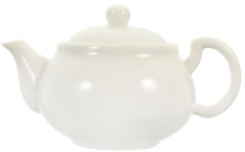 Jecompris Tetera De Porcelana 5.11X3.14X2.75In Tetera Kungfu CeráMica Para Té Oolong JazmíN Hogar Oficina Viaje