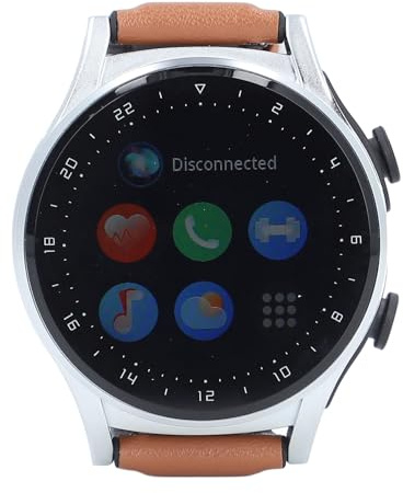 CFTGIW Reloj de Fitness con Auriculares .39 Pulgadas de Múltiples Modos Deportivos Control de Cámara Remota NFC Fitness Watch Shell Plateado Integra Auricular un Que Ofrece T Que Ofrece T (Concha