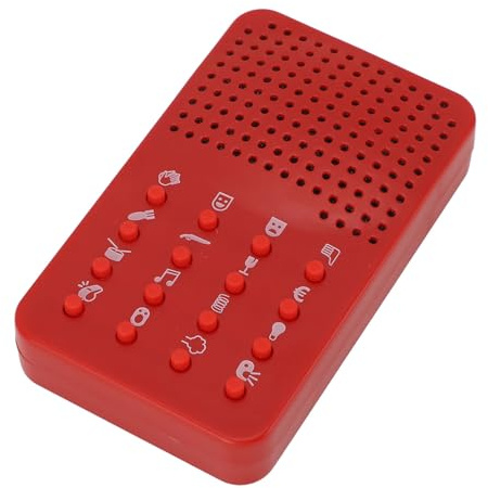 TOPINCN Lustiger Sound Maker, 16 Soundeffekte, Tragbare Tasten-Soundmaschine mit Lachen, Applaus, Hörnern, Trommeln, für Partyspielzeug, Festliche Atmosphäre, Streichgeschenke